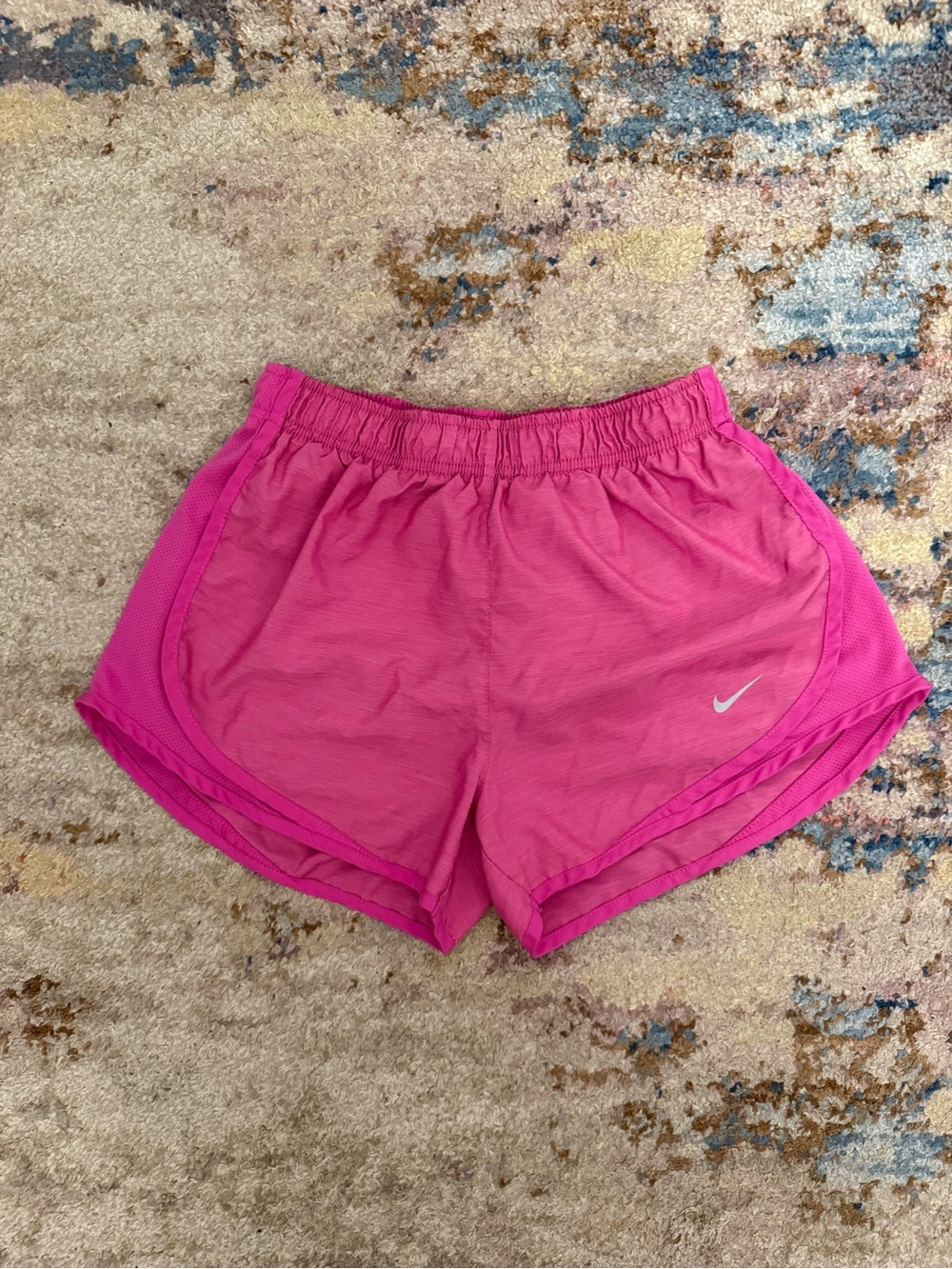 Nike Women's Pink Athletic Running Shorts